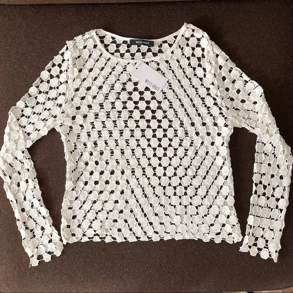 Wells Grace Fitted Long Sleeve Top